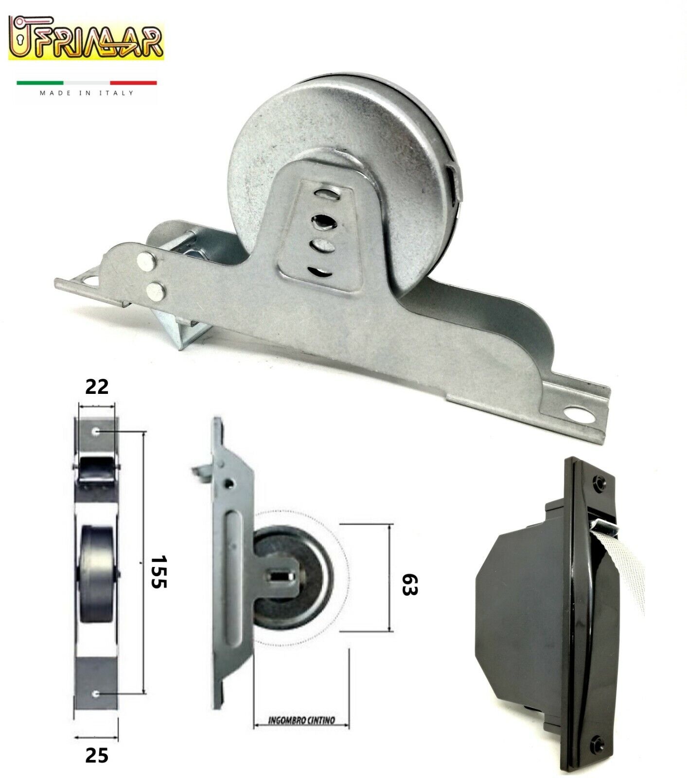 TAPPARELLA MIDOLLINO CON CORDA 100X260H - Ferramenta e Brico