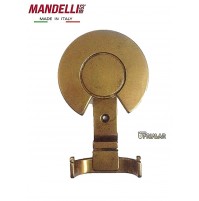 APPENDIABITI A MURO MANDELLI MADE IN ITALY  - SERIE CLASSICA - OTTONE BRONZATO