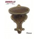 APPENDIABITO A MURO MANDELLI MADE IN ITALY  - STILE CLASSICO - OTTONE BRONZATO