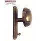 APPENDIABITO A PARETE MANDELLI MADE IN ITALY  - IN STILE VINTAGE - BRONZATO