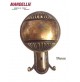 APPENDIABITO A PARETE MANDELLI MADE IN ITALY  - IN STILE VINTAGE - BRONZATO