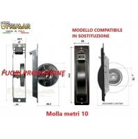 AVVOLGITORE PER TAPPARELLE SEMINCASSO Metri 10 Int.mm.210 COMPATIBILE TIPO SECCO