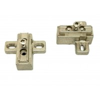 BASE PER CERNIERA SALICE B2S3B99 H. mm.9 TIPO A CROCE ASIMMETRICA