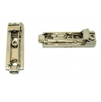 BASE PER CERNIERA SALICE BAP3R09 H.mm.0 A INNESTO RAPIDO AGGANCIO PER CERNIERA 