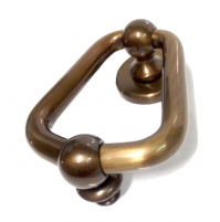 BATTENTE PORTA PORTONE BRONZO GRAFFIATO REGUITTI serie EUROPA D.mm.134 x 120 