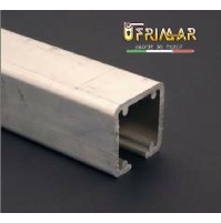BINARIO PETTITI PORTATA KG.600 PER CARRELLO 4 RUOTE NYLON 4S600 AL METRO MS600
