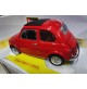 Burago BBurago Auto Fiat 500F rossa 1965 1/18 18-12020 Gold Italian Design