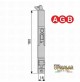 CATENACCIO SUPERIORE AGB cod. A400360502 Aria 12 ricambio 41201812 per legno