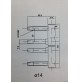  CERNIERA ANUBA PER PORTA IN LEGNO D.14 REGOLABILE VITEL RID.                  