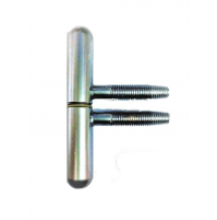 CERNIERA ANUBA PER PORTA LEGNO TIPO BOMBATO D.14 CROMO SATINATO AGB BOCC. NYLON
