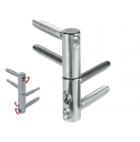 CERNIERA ANUBA PER PORTE IN LEGNO D.16 REGOLABILE E01150 AGB RIDOTTA E011501615