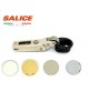 CERNIERA PER VETRO SALICE C2C7G39 FORO D.26 MEZZA BATTUTA COPERTURE VARI COLORI