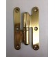 CERNIERA POMELLA IN OTTONE 100X60 PER PORTE IN LEGNO DX/SX - OTTONE LUCIDO 