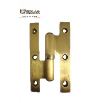 CERNIERA POMELLA IN OTTONE 100x60 PER PORTE LEGNO DX/SX OTTONE SATINATO B/DRITTO