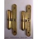 CERNIERA POMELLA IN OTTONE 120x60 POMELLES PER PORTE IN LEGNO DX/SX BORDO TONDO 