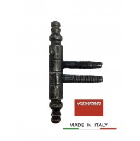 CERNIERE ANUBA IN FERRO BATTUTO PER PORTA LEGNO  -  D.14 O D. 11 -  LA FLORIDA