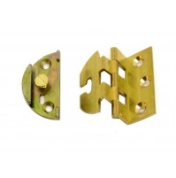 CERNIERE MOBILI ANTICHI OTTONATA mm.40x40 CON BATTUTA E BASE REGOLABILE CSS