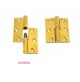 CERNIERE PER MOBILI ANTICHI IN OTTONE TIPO PIANO mm.50x40 Dx/Sx SFILABILE D.mm.8
