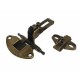 CERNIERE PER MOBILI KARIN FORO mm.35x11 BRONZO CERNIERA IN STILE tipo ANSELMI