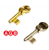 CHIAVE AGB PIEGHEVOLE B00502 PER SERRATURE AGB PORTE SCORREVOLI CIFRATURA 7