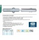 CHIUDIPORTA MAB 200 SPINGIPORTA MULTIFORZA PORTA CANCELLO L. mm.850/1100 NERO
