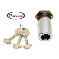 CILINDRO POTENT 596TN/7 RICAMBIO SERRATURA A POMPA SPESS. PORTA CM.7 TIPO NUOVO