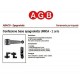 CONFEZIONE BASE SPAGNOLETTA AGB 2 ANTE H009030893 SERIE UNICA MISURA NORMALE