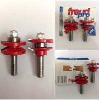 COPPIA FRESE FREUD PRO HM 99-26112 PER INTAGLI PROFILO E CONTROPROFILO