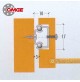 COPPIA GUIDE SCORREVOLI A SFERE PER CASSETTI SERIE MICRO mm.220x17 Estr.Parziale