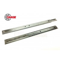 COPPIA GUIDE SCORREVOLI A SFERE X CASSETTI SERIE 851 mm. 600x33,5 Estr. Parziale