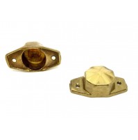 COPRIDADO IN OTTONE COPERTURA PER DADI BORCHIA DECORAZIONE PER PORTA E MOBILI