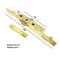 CREMONESE CHIUSURA PER FINESTRE PIASTRA mm.246x20 QUADRO 7 MARTELLINA IBFM 169/O