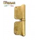 Cerniera per porte legno MM.100X65 Ottone satinato Cerniera a bandiera art.115