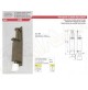 FERMAPORTE A PEDALE TIPO GRANDE H.mm.180 VERNICIATO ORO ART.246 IBFM