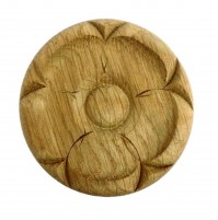 FREGIO IN LEGNO PER PORTE E MOBILI DIAMETRO mm.78 INTAGLIATO 