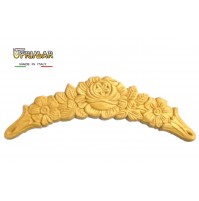 FREGIO IN LEGNO PER PORTE E MOBILI MISURA mm.230x55