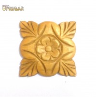 FREGIO IN LEGNO PER PORTE E MOBILI MISURA mm.97x97 INTAGLIATO