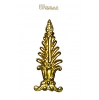 FREGIO IN OTTONE LUCIDO PER MOBILI mm.90x37  