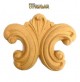 FREGIO PASTA LEGNO PER MOBILI E PORTE mm.90x70 ART.315 GIUSTI FINITURA GREZZA