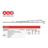 Forbice AGB anta ribalta A200110802 cm.48/60 GR2 infissi PVC LEGNO ALL. 520.051