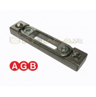 Incontro registrabile per puntali AGB A400170512 mm.82x17 spess.7,5 cod. 41200