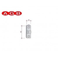 Incontro sicurezza TOP AGB A200172203 53507003 per infissi PVC tropicalizzato 