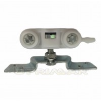 Kit scorrevole per porte Scrigno Delta portata Kg 80 per binario alluminio 