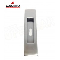 MANIGLIA INCASSO PER PORTE SCORREVOLI COLOMBO ID111CF CROMO SAT. CON FORO CHIAVE