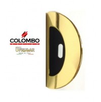 MANIGLIA INCASSO PER PORTE SCORREVOLI COLOMBO LC111 CF OTTONE L. CON FORO CHIAVE