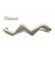 MANIGLIA MOBILE CUCINA BAGNO CAMERETTA INT.mm.128 NIKEL OPACO maniglietta zama