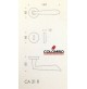 MANIGLIA PER PORTA COLOMBO DESIGN ORION CA21R NEROMAT design CASTIGLIA ASSOCIATI