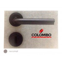 MANIGLIA PER PORTA COLOMBO DESIGN SATURN CA11R NEROMAT design CASTIGLIA 