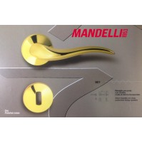 MANIGLIA PER PORTA MANDELLI FU' 901 ORO design Takahide Sano PER PORTE INTERNE