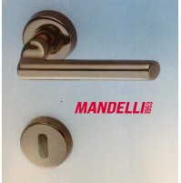 MANIGLIA PER PORTA MANDELLI serie SKATTO 471 nero MERCURIO per porte interne 